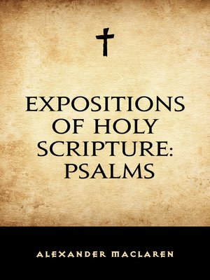cover image of Expositions of Holy Scripture